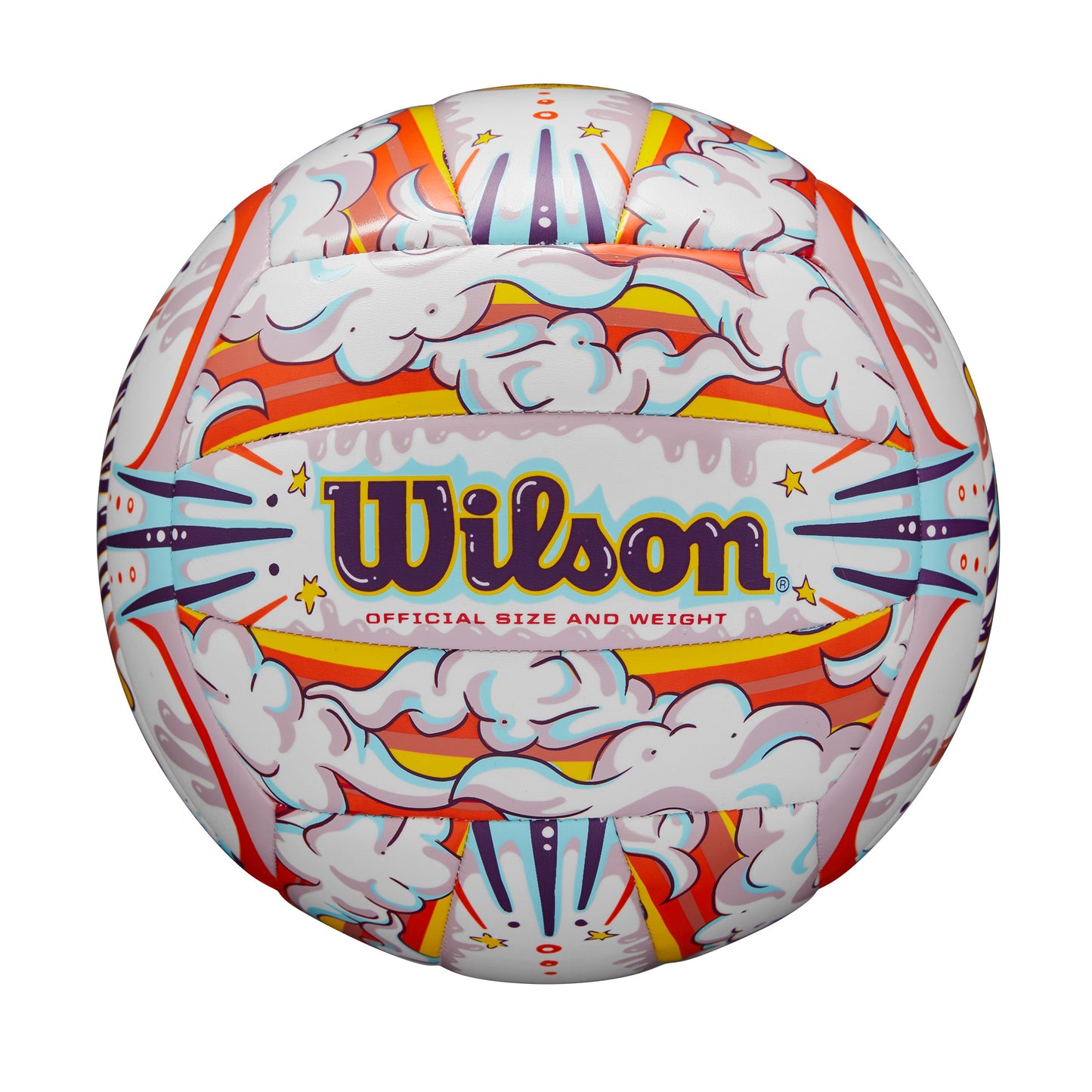 Wilson - Graffiti Volleyball White/Orange