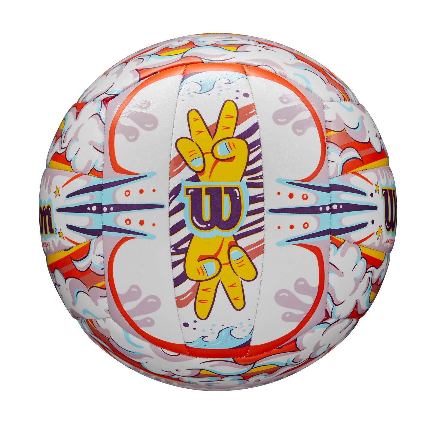 Wilson - Graffiti Volleyball White/Orange