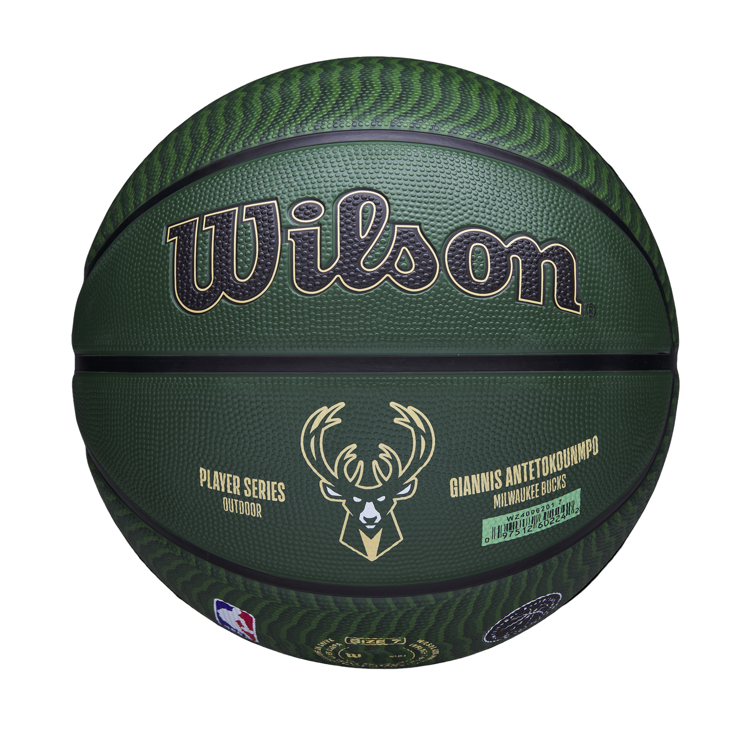 Wilson - NBA Player Icon Giannis Outdoor Basketball Size 7