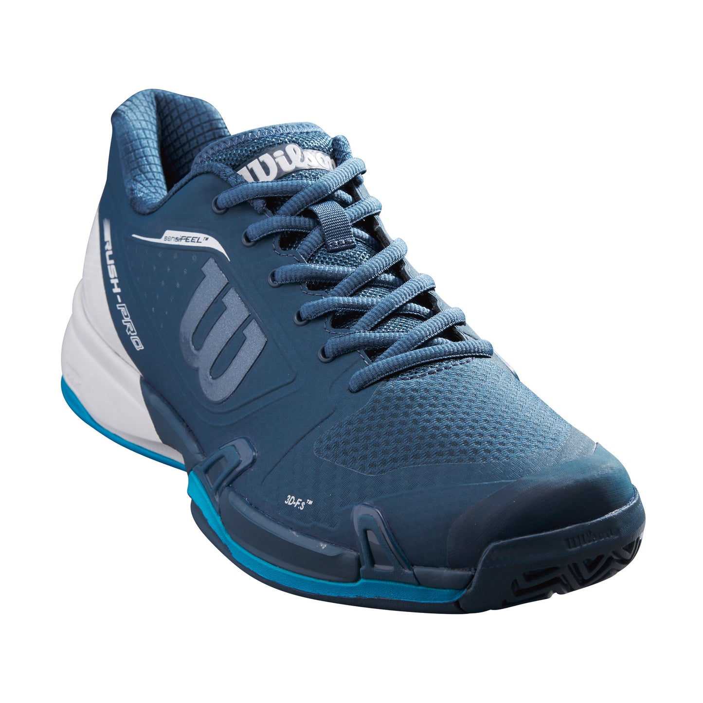 Wilson - Mens Rush Pro 2.5 Majolica Blue/White/Barrier Reef