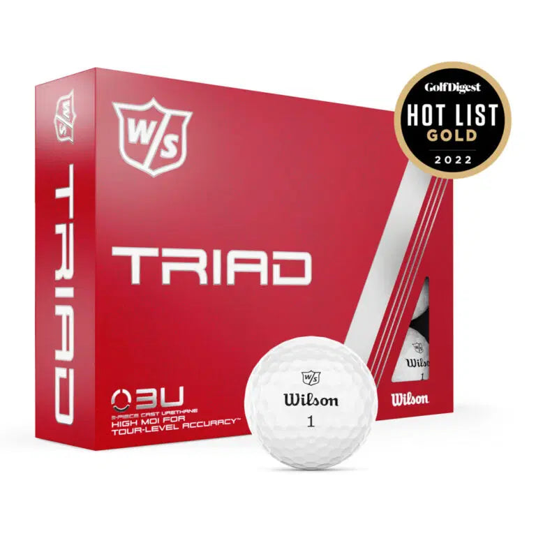 Wilson - Wilson Staff Triad White Dozen