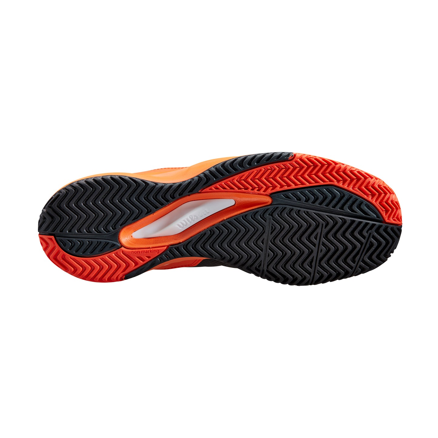 Wilson - Mens Rush Pro Ace Black/Vermillion