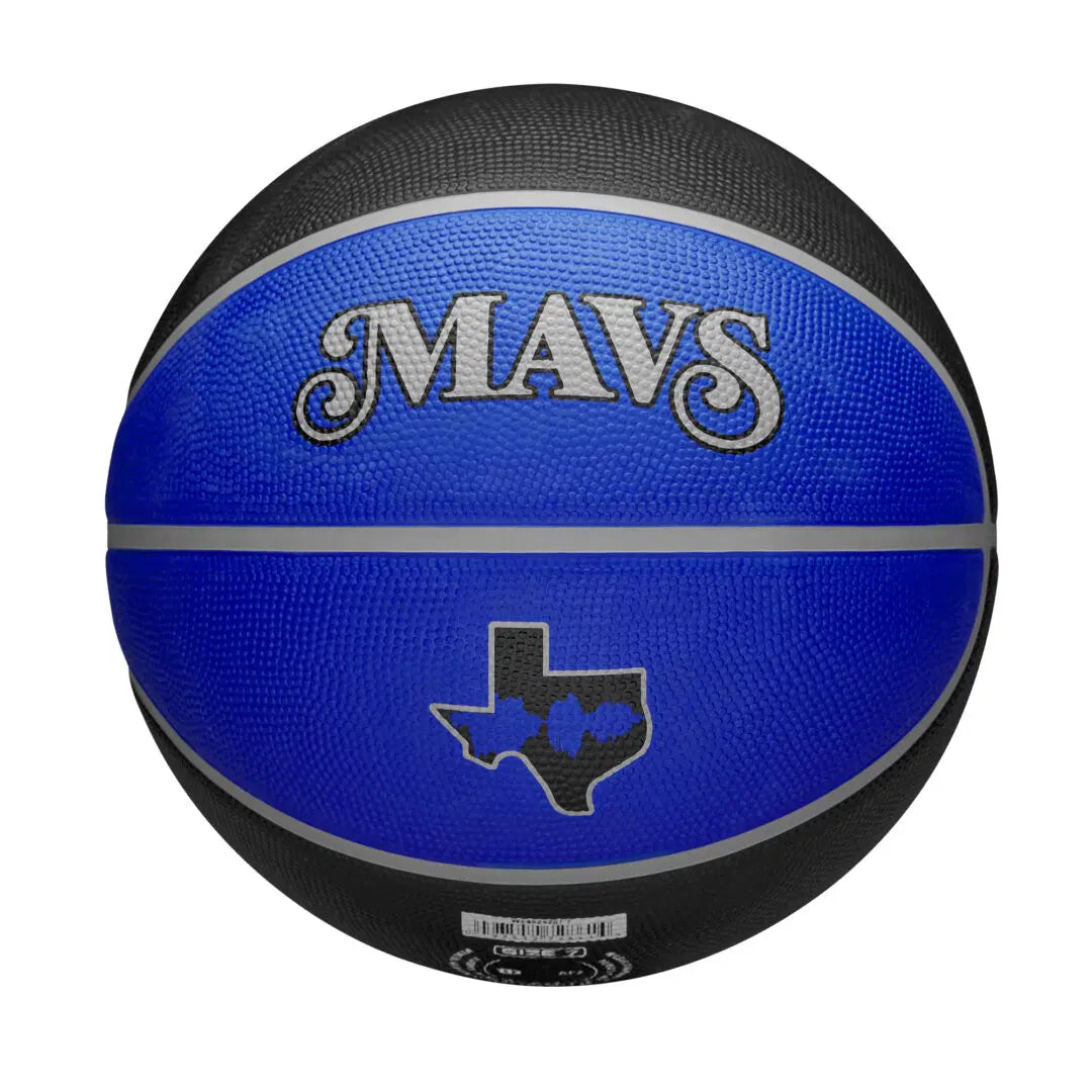 Wilson - NBA Team City Edition Dal Mav Size 7