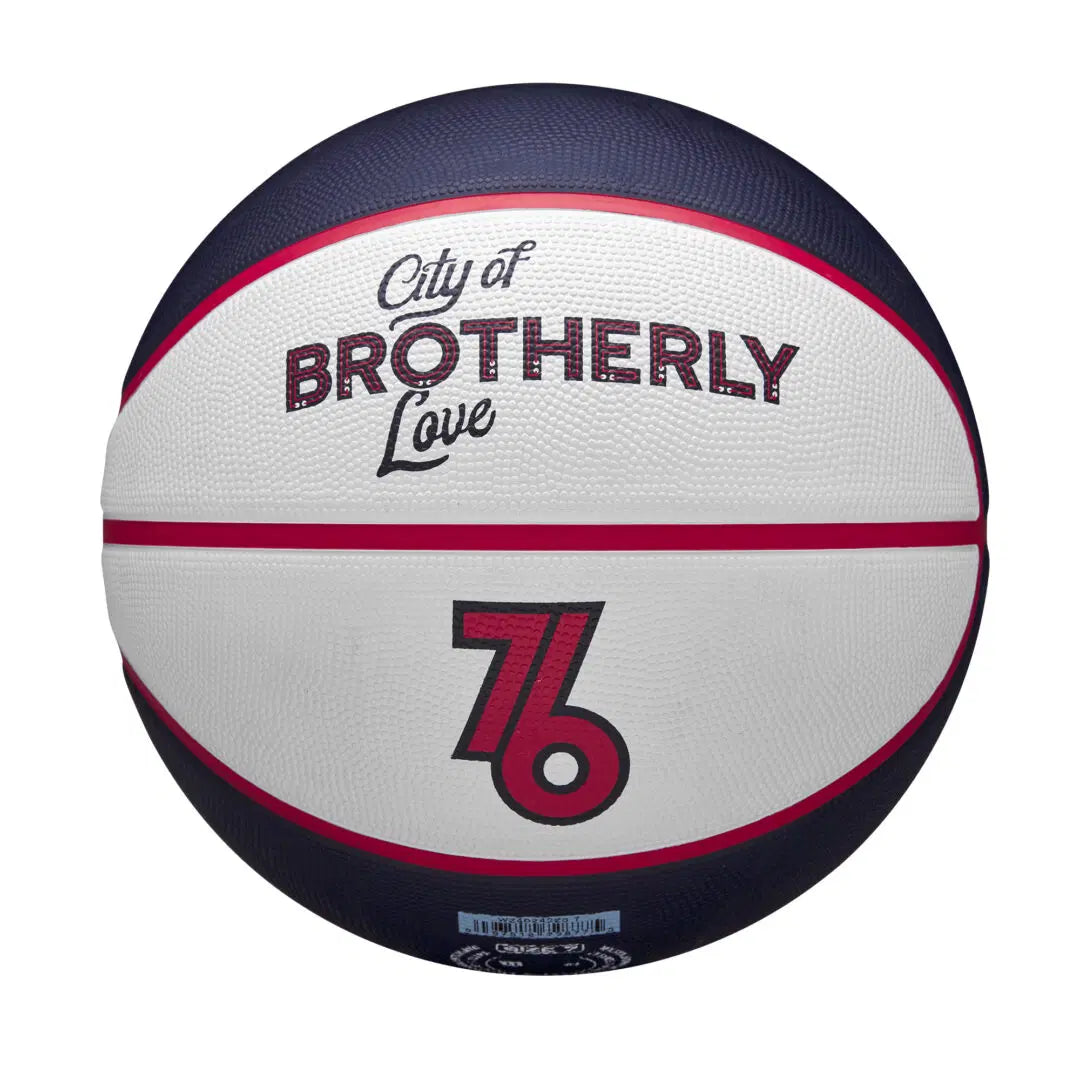 Wilson - NBA Team City Edition Phi 76Er Size 7