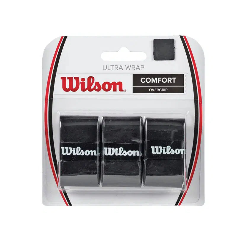 Wilson - Wilson Ultra Overgrip Wrap Black 3Pack