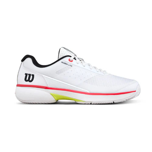 Wilson - Mens Rush Lite 5 White / Black / Infrared
