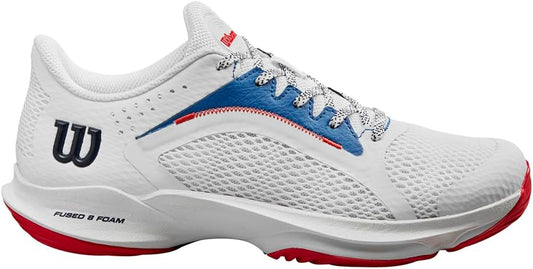 Wilson - Ladies Hurakn 2.0 Wht/Deja Vu Blue/Wilson Red - Action Pro Sports