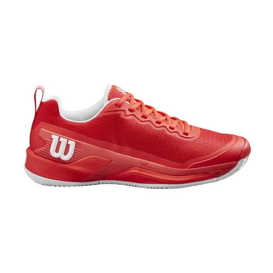 Wilson - Mens Rush Pro 4.5 Clay Red/Red/Wh - Action Pro Sports