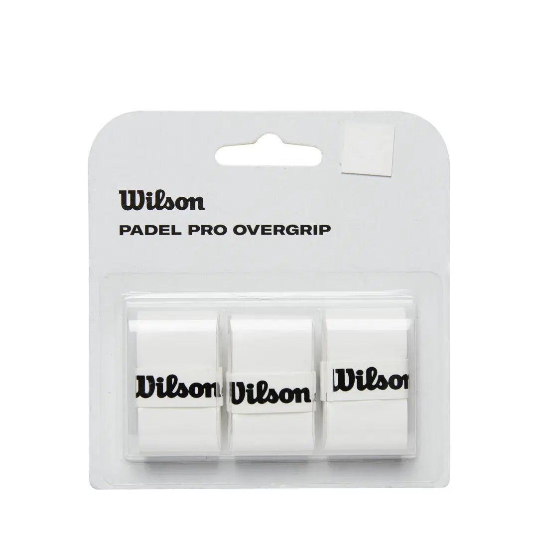Wilson - Pro Overgrip Padel White 3 Pack - Action Pro Sports