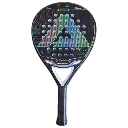 AMA Sport - Katana  Junior Padel Racket (Black/Silver)