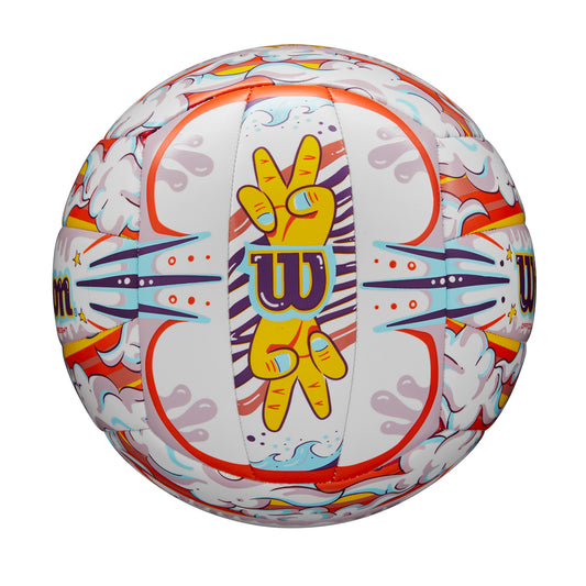 Wilson - Graffiti Volleyball White/Orange