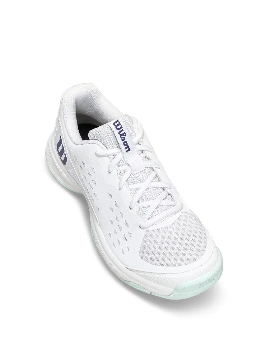 Wilson - Junior Rush Pro White / Rose / Violet