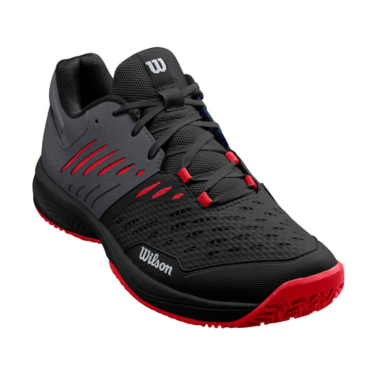 Wilson - Mens Kaos Comp 3.0 Black/Ebony/Red