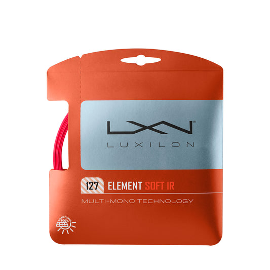 Luxilon - Element Ir Soft 127 Red Set