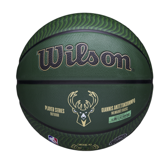 Wilson - NBA Player Icon Giannis Outdoor Basketball Size 7