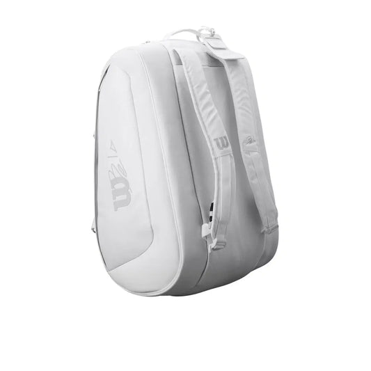Wilson - Bela Super Tour Padel Bag White/Silver