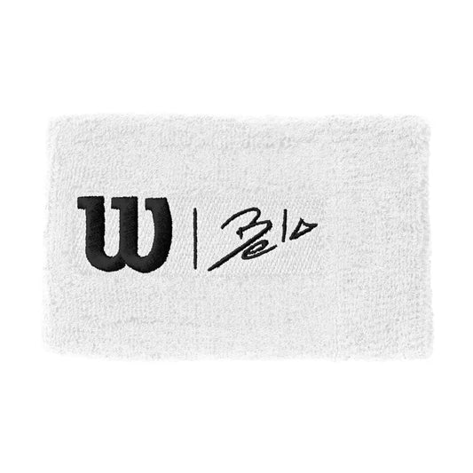 Wilson - Bela Extra Wide Wristband White
