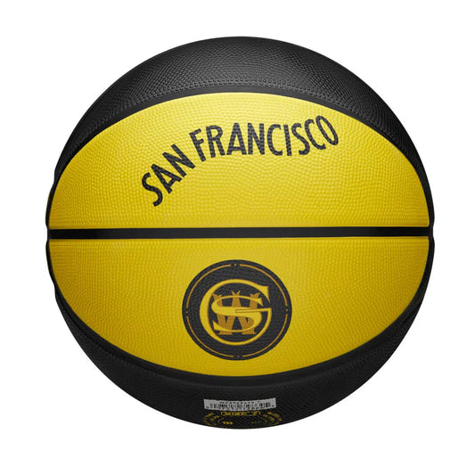 Wilson - NBA Team City Edition Gs Warriors Size 7