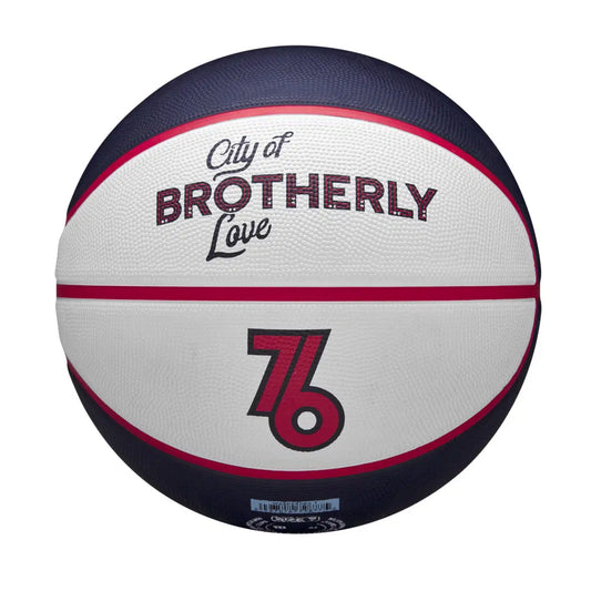Wilson - NBA Team City Edition Phi 76Er Size 7