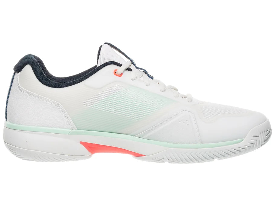 Wilson - Mens Rush Lite 5 White / Bay / Fiery Coral