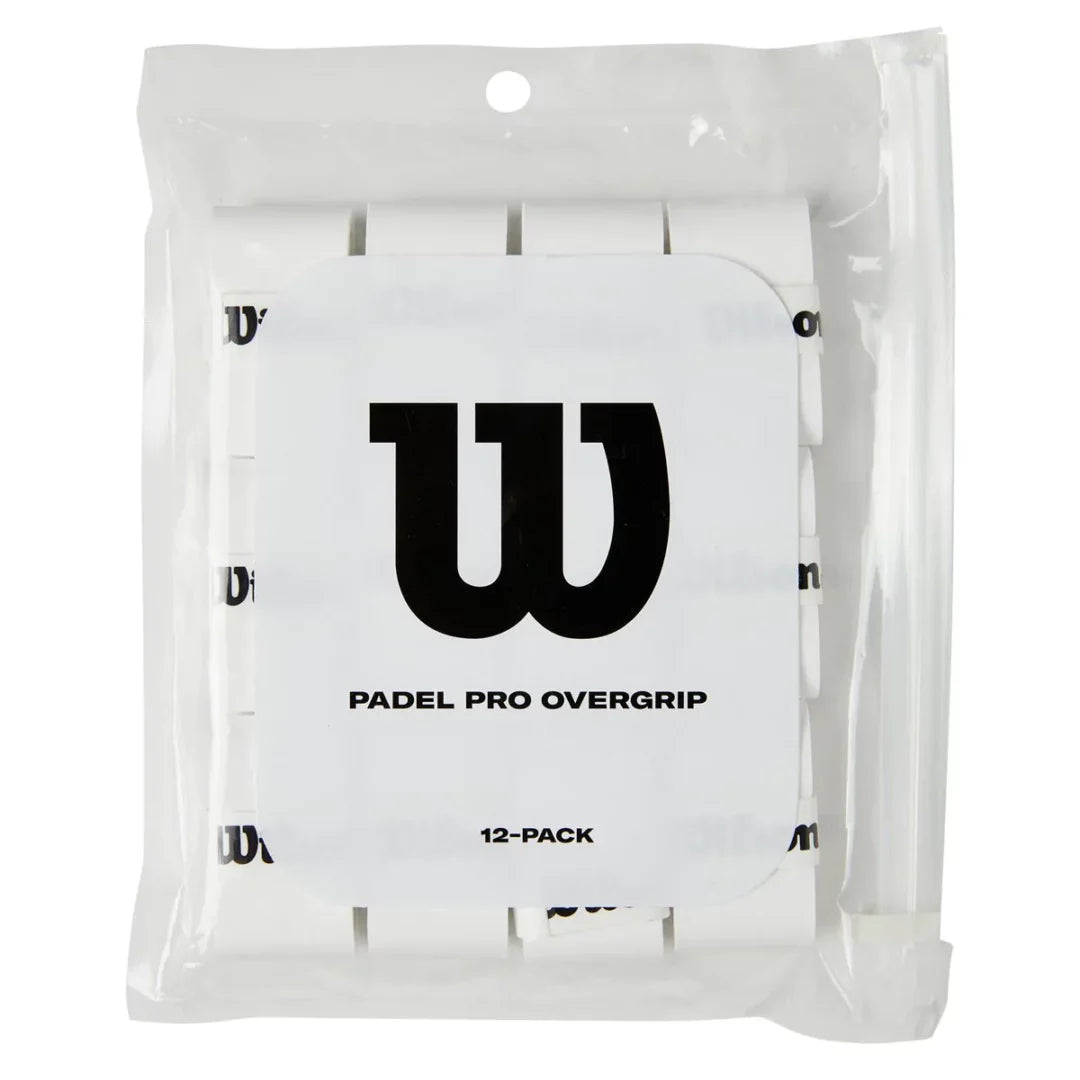 Wilson - Pro Overgrip Padel 12 Pack White