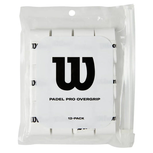 Wilson - Pro Overgrip Padel 12 Pack White