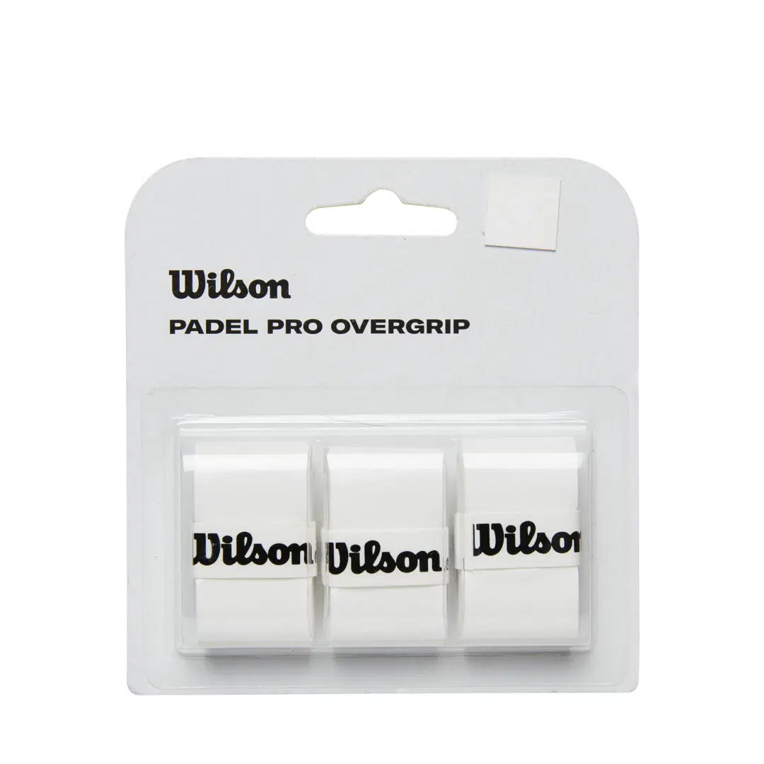 Wilson - Pro Overgrip Padel White 3 Pack