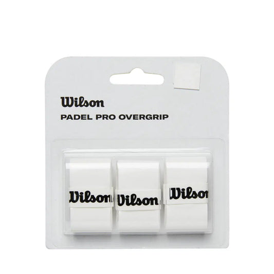Wilson - Pro Overgrip Padel White 3 Pack