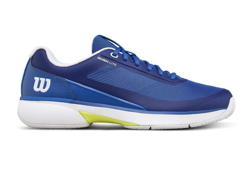 Wilson - Mens Rush Lite 5 Deja Vu Blue / White / Safety Yellow
