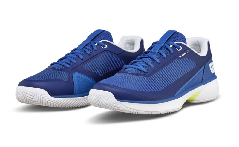 Wilson - Mens Rush Lite 5 Deja Vu Blue / White / Safety Yellow