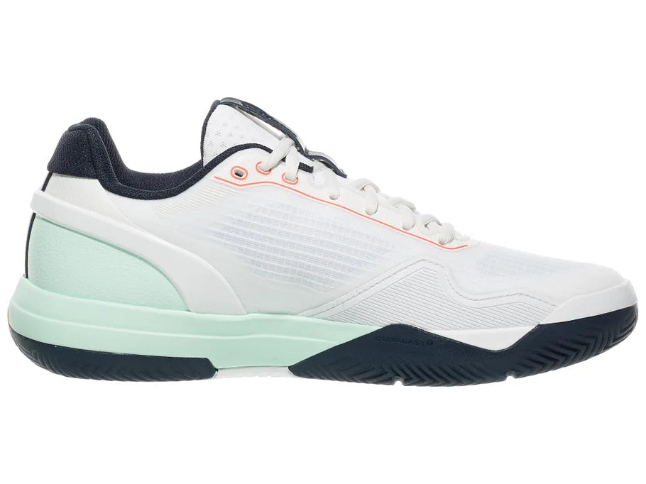 Wilson - Mens Rush Pro 5 White / Bay / Fiery Coral
