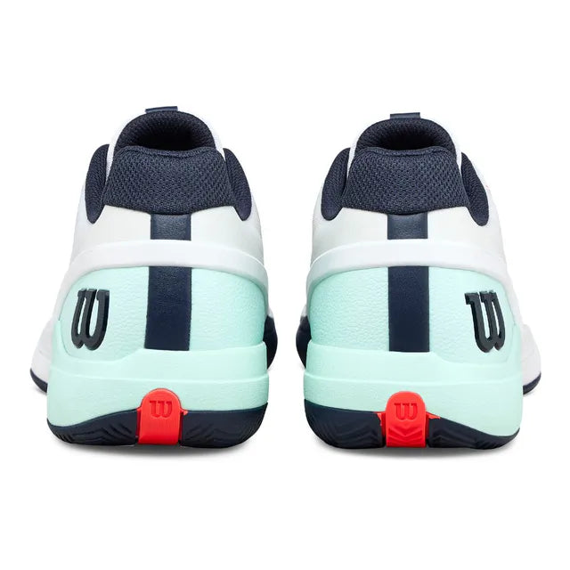 Wilson - Mens Rush Pro 5 White / Bay / Fiery Coral