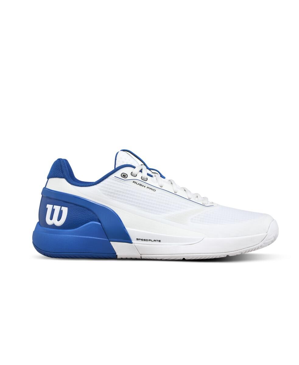 Wilson - Mens Rush Pro 5 White / Deja Vu Blue / Yellow