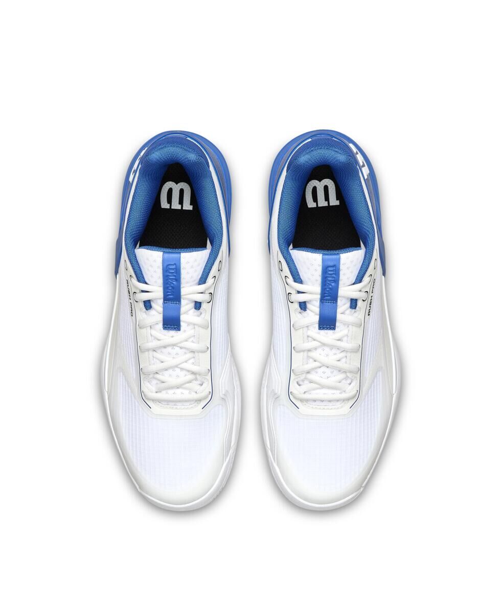 Wilson - Mens Rush Pro 5 White / Deja Vu Blue / Yellow