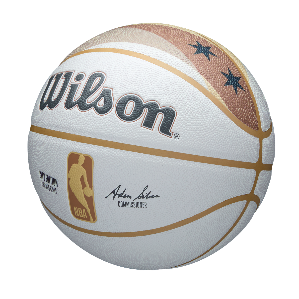 Wilson - NBA Team City Collector Chicago Bulls Size 7
