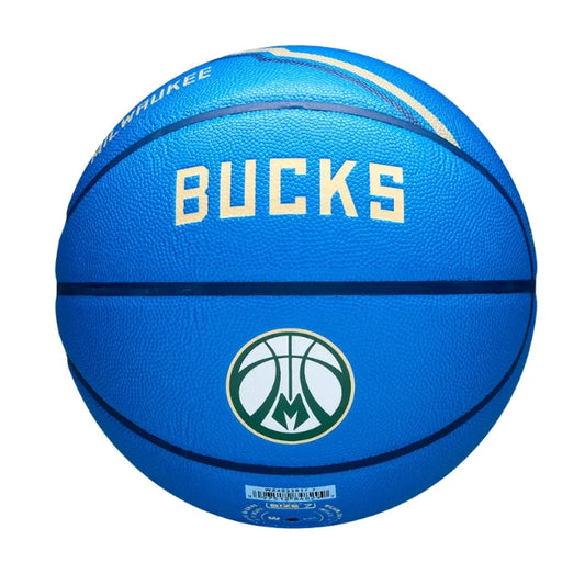 Wilson - NBA Team City Collector Milwaukee Bucks Size 7