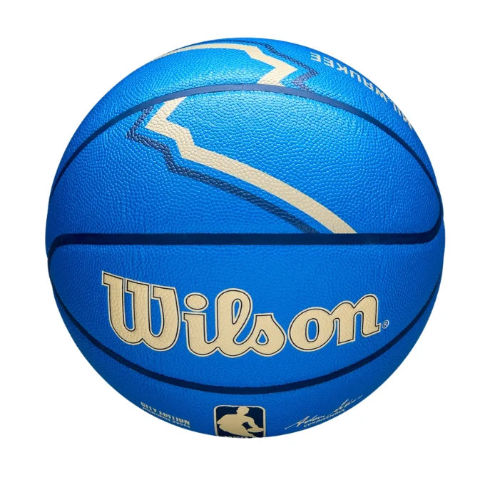 Wilson - NBA Team City Collector Milwaukee Bucks Size 7