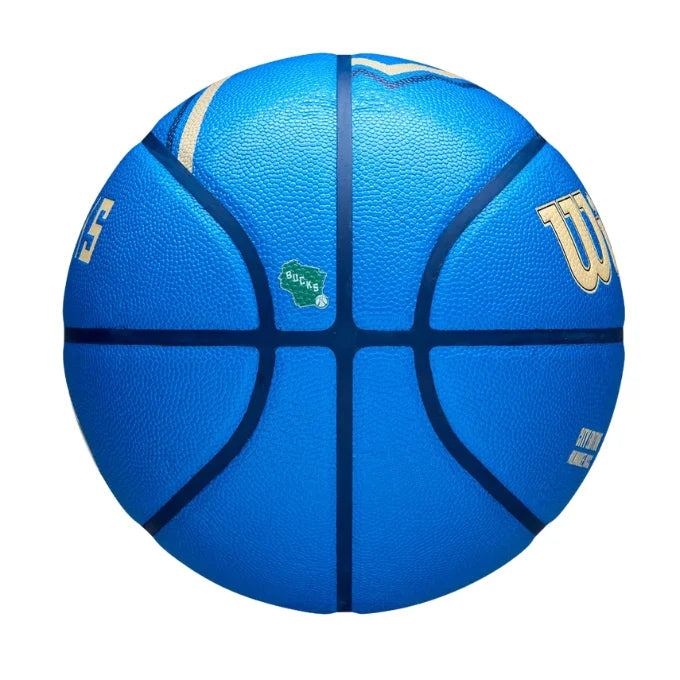 Wilson - NBA Team City Collector Milwaukee Bucks Size 7