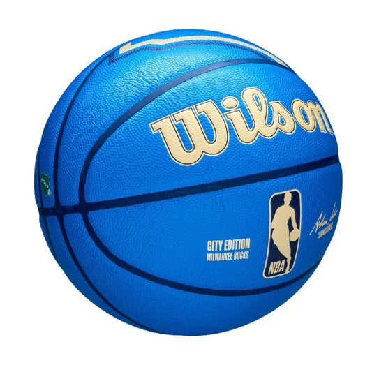 Wilson - NBA Team City Collector Milwaukee Bucks Size 7