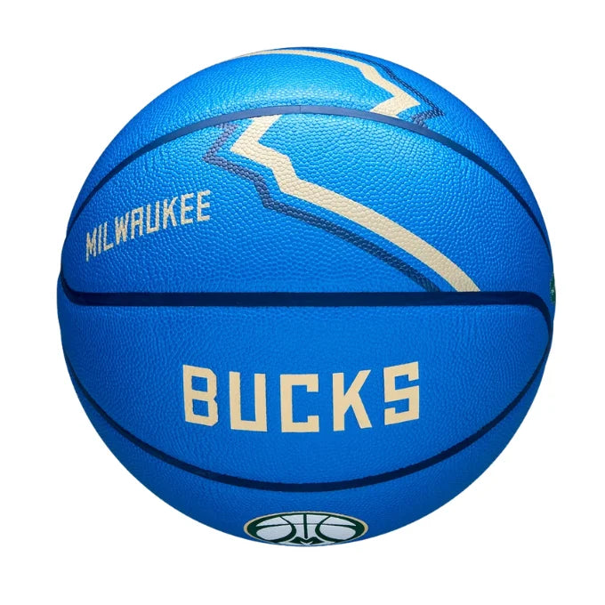 Wilson - NBA Team City Collector Milwaukee Bucks Size 7
