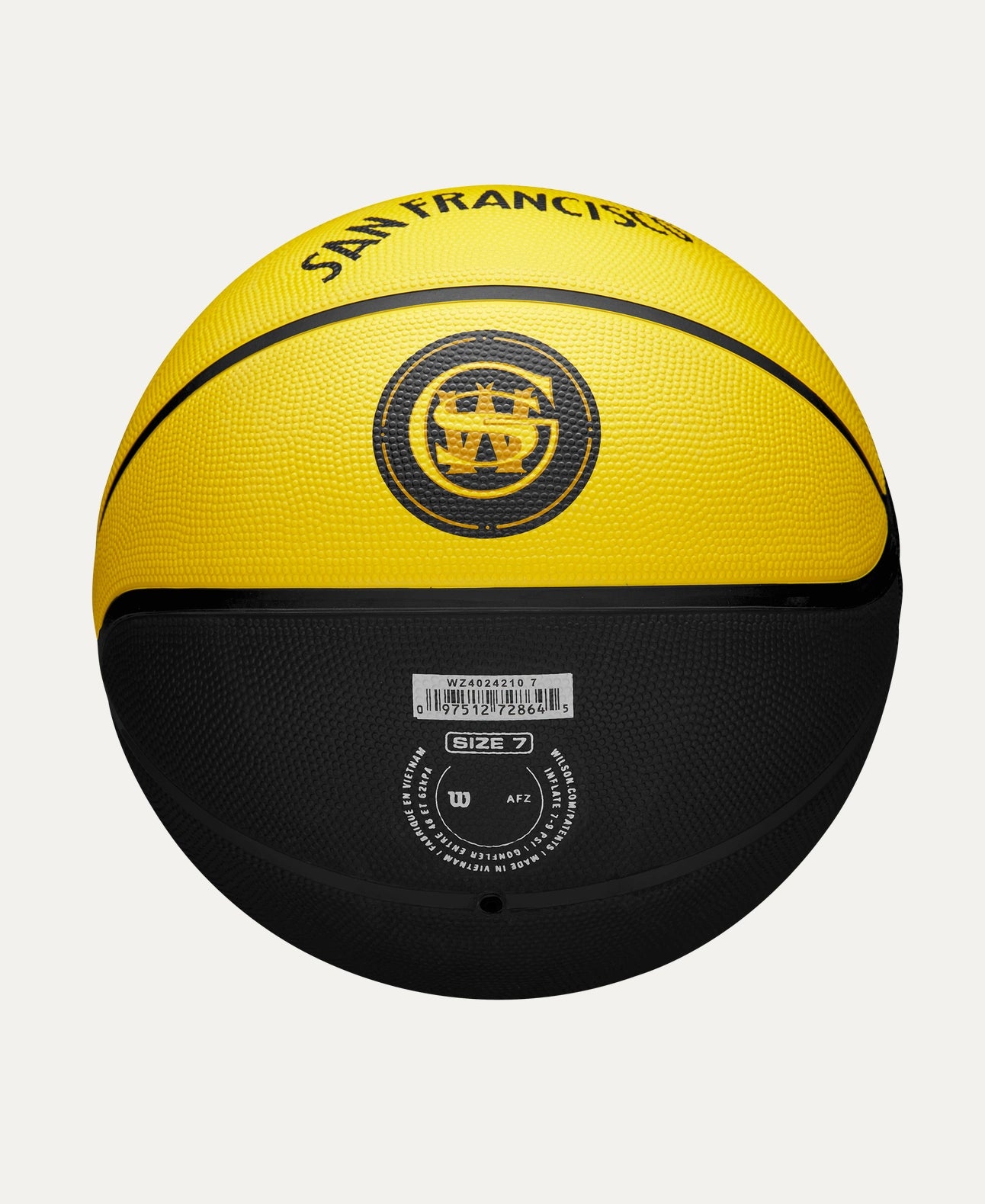 Wilson - NBA Team City Edition Golden State Warriors Size 7