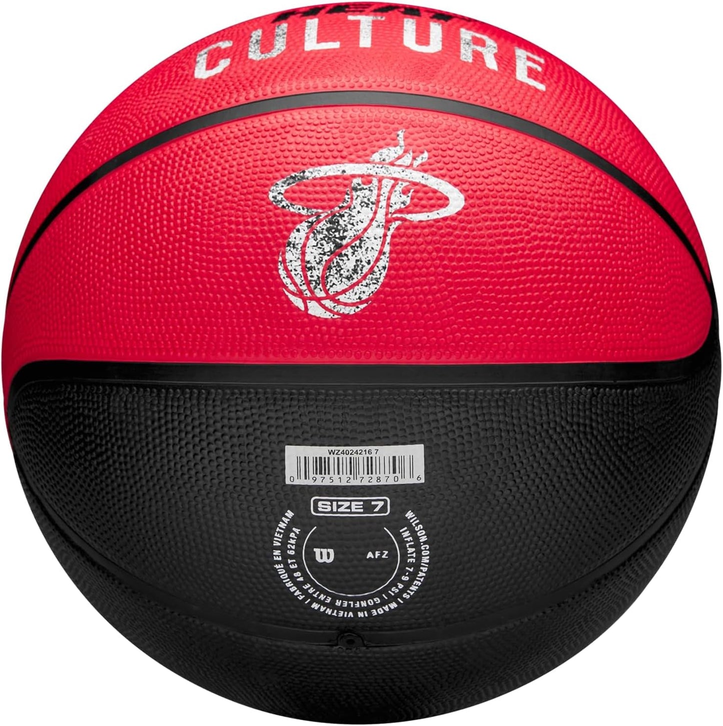 Wilson - NBA Team City Edition Miami Heat Size 7