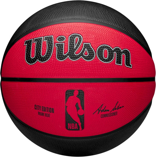 Wilson - NBA Team City Edition Miami Heat Size 7