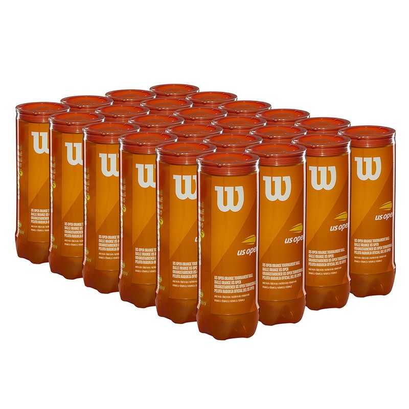 Wilson - Orange Dot Balls Case ( 24 Cans )