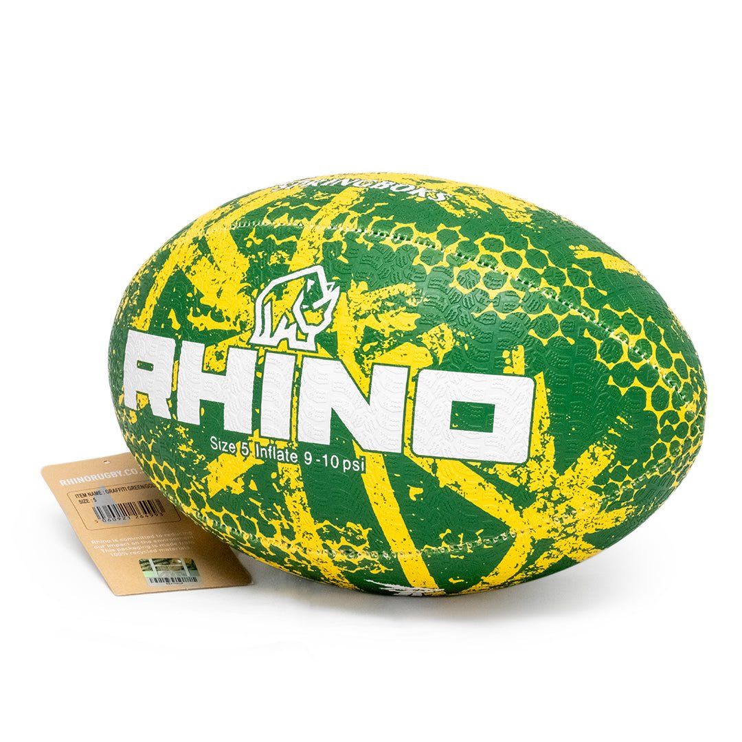 Rhino - Graffiti Training Rugby Ball - Action Pro Sports