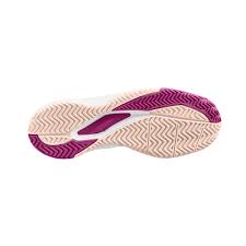 Wilson - Ladies Rush Pro Ace Scallop Shell/White/Baton Roug