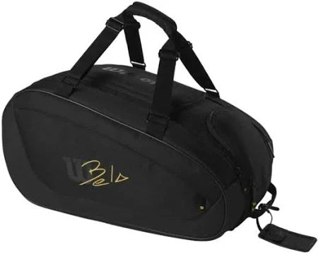 Wilson - Bela Super Tour Padel Bag Black/Gold - Action Pro Sports