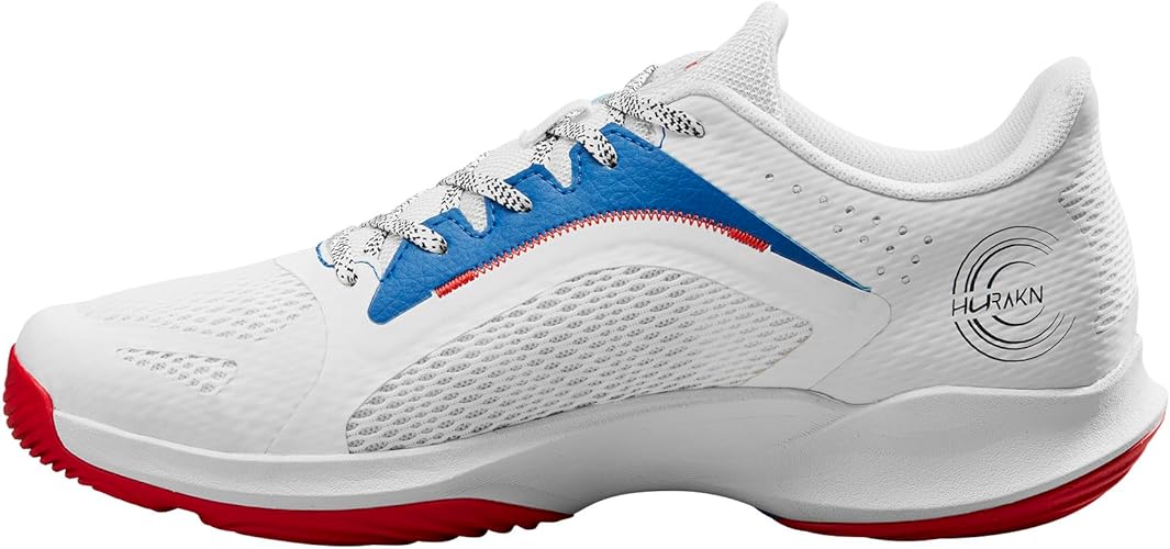 Wilson - Men'S Hurakn 2.0 Wht/Deja Vu Blue/Wilson Red - Action Pro Sports