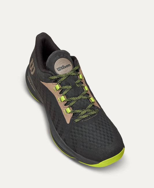 Wilson - Mens Hurakn Pro Black/Lime/Green Falcon - Action Pro Sports