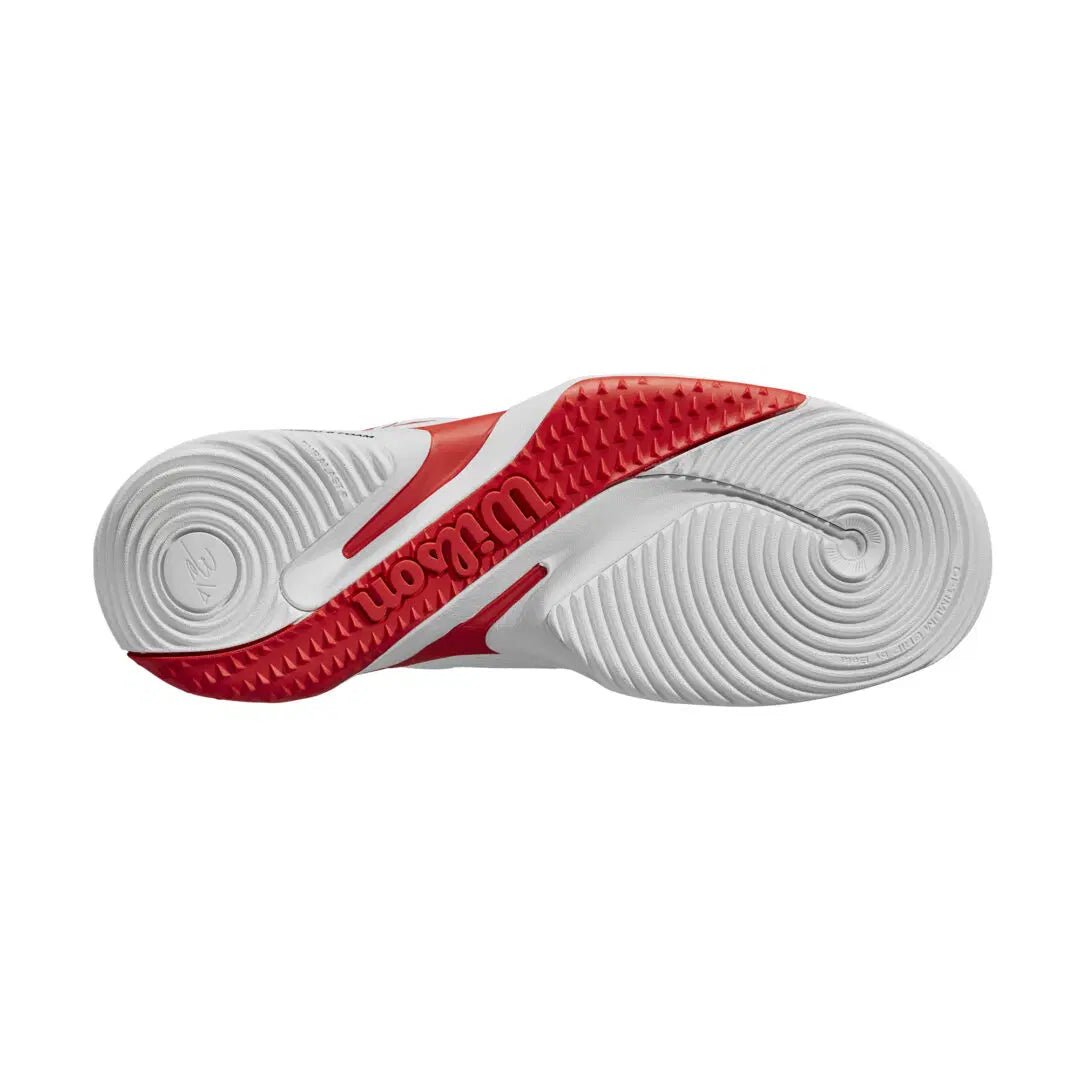 Wilson - Mens Rush Pro 4.5 Clay Red/Red/Wh - Action Pro Sports